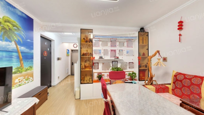 南北一居精装修，有证 看房方便，-客厅