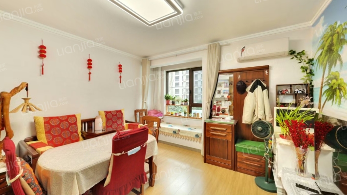 南北一居精装修，有证 看房方便，-客厅