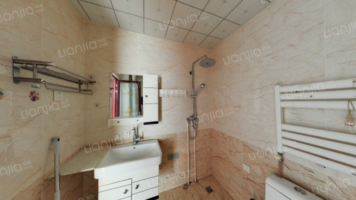 鸿坤理想湾北区 3室1厅 南 北-卫生间