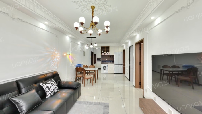 鹏渤印象城牛津花园 2室1厅 东南-客厅