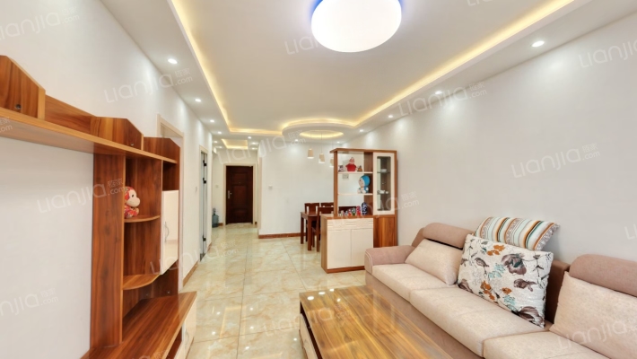 业主靠谱卖 精装未住 品牌家具 拎包入住-客厅