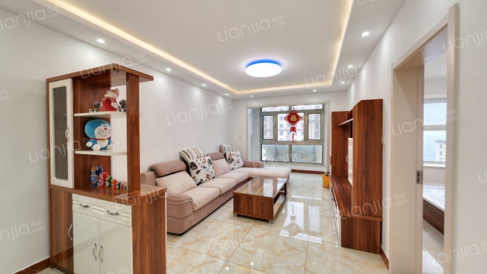 业主靠谱卖 精装未住 品牌家具 拎包入住-客厅