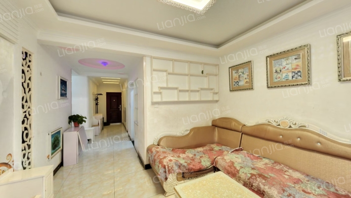 全阳两居，客厅带落地窗，采光视野好-客厅