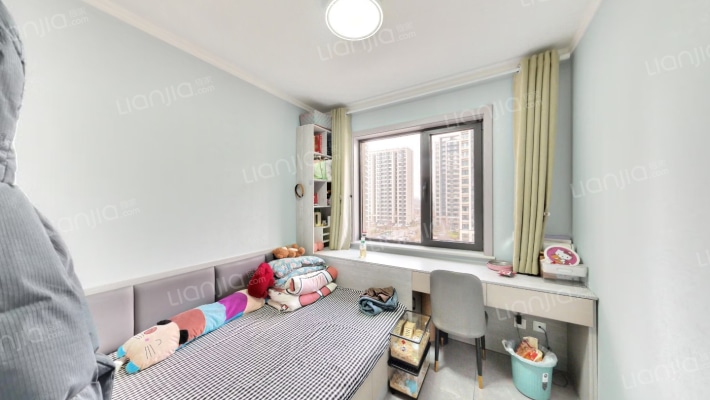 精装修 双卫 南北通透3居 全屋定制 满二 看房方便-卧室C