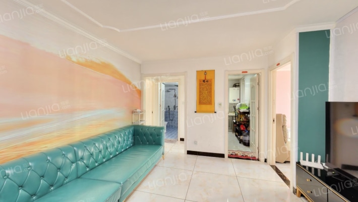 德信公园北侧 南北通透 中高楼层 无遮挡-客厅