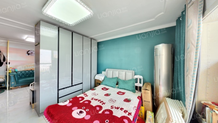 德信公园北侧 南北通透 中高楼层 无遮挡-卧室C