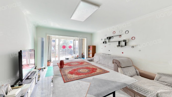 桃源新都孔雀城 3室2厅 南 北-客厅