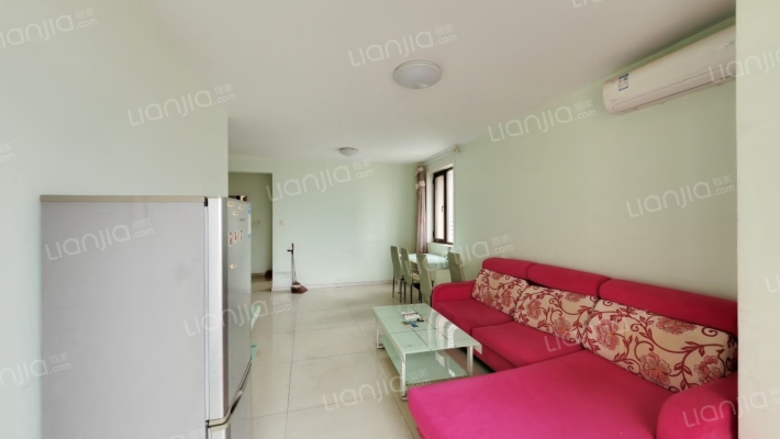 鸿坤理想湾 2居室 环境好 采光好 南北通透格局-客厅