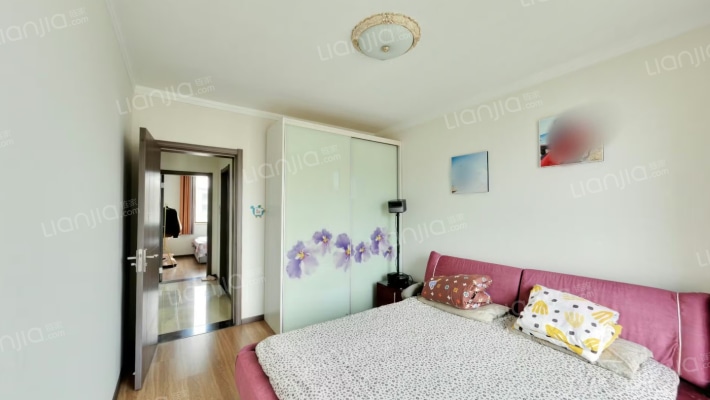 鸿坤理想湾南区 3室1厅 南 北-卧室C