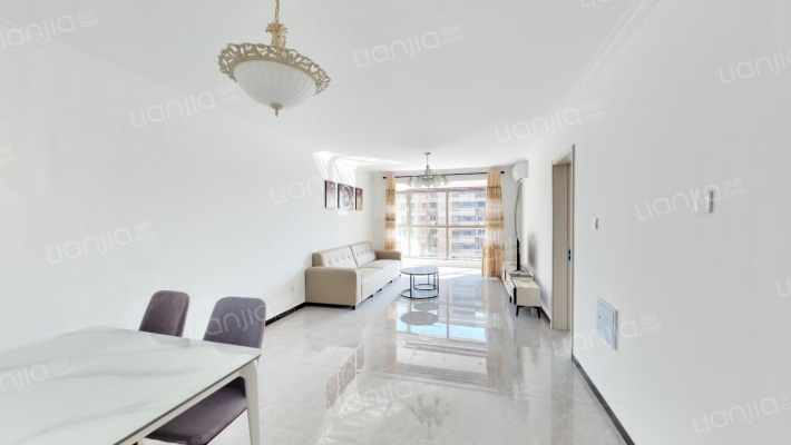 开发区 君临天下御景园  全南两居室-客厅