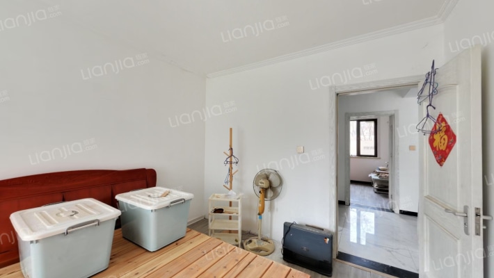 天伦湾一期样板间户型南北三居自住装修-卧室A