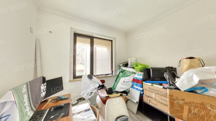 天伦湾一期样板间户型南北三居自住装修-卧室C