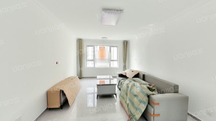 南北通透，三居双卫，新小区，人车分流，绿化好-客厅