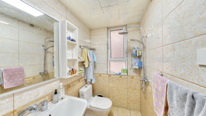 南北通透三居 自住标准精装 采光好 视野好 交通便利-卫生间B