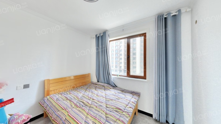 涿州东站高铁新干线精装南北通透三居室，花园式小区-卧室A