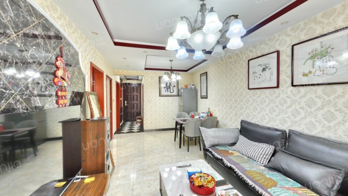 K2狮子城北区 2室2厅 南-客厅