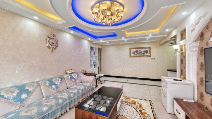 钻石广场 2室1厅 南 北-客厅