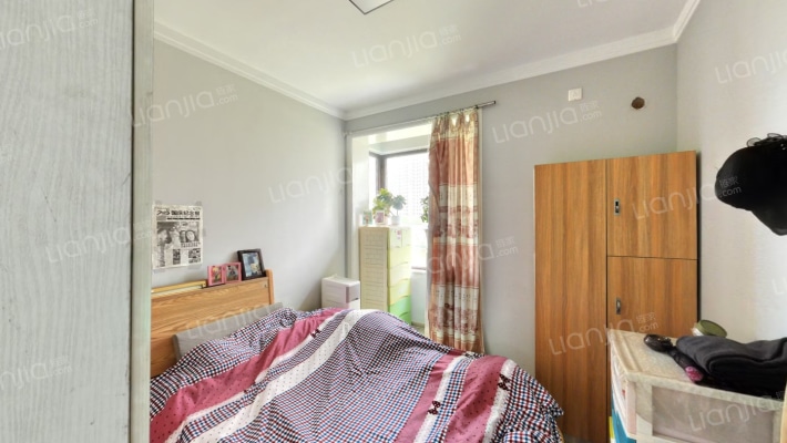 小两居，户型方正，无浪费面积，还是明厨明卫-卧室B