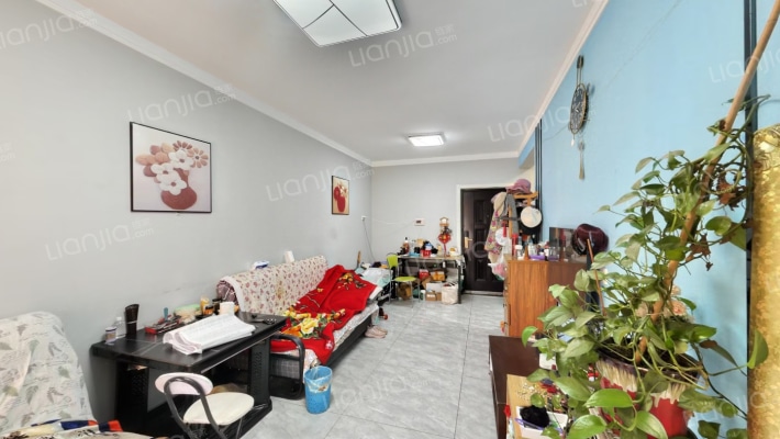 小两居，户型方正，无浪费面积，还是明厨明卫-客厅