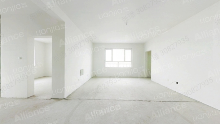 桃园区 高层带电梯 有车位 地下室 南北通透三居-客厅