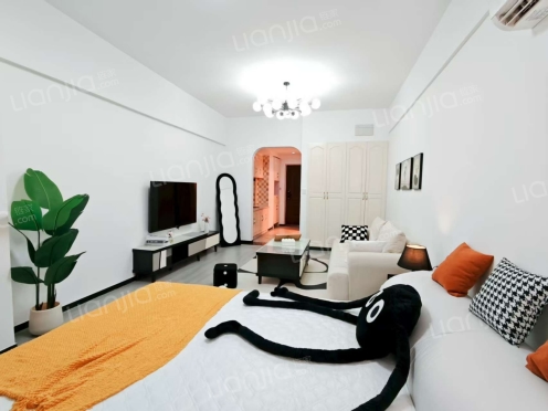 整租·东原翡翠明珠 1室1厅 南