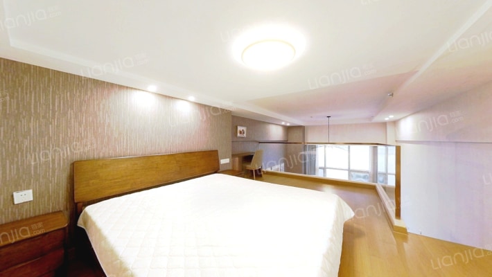 湖景loft公寓 位置优越配套完善 诚心出售-卧室