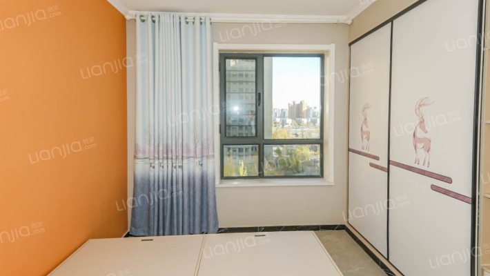 新市区喀什东路品质小区三室两厅双卫精装修-卧室B