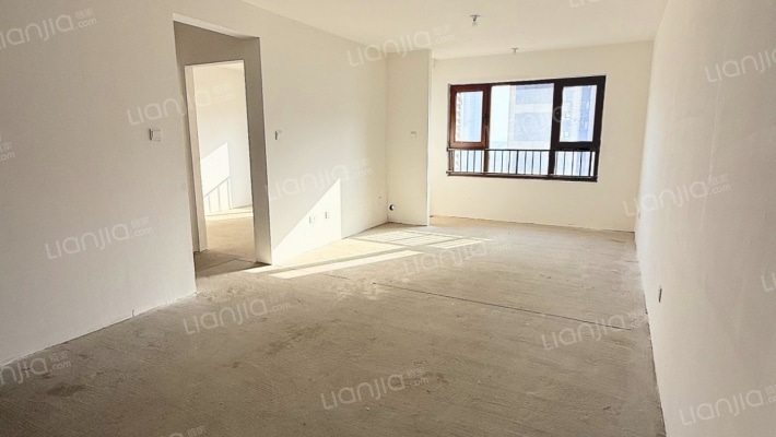 鸿坤理想尔湾 3室2厅 南 北-客厅