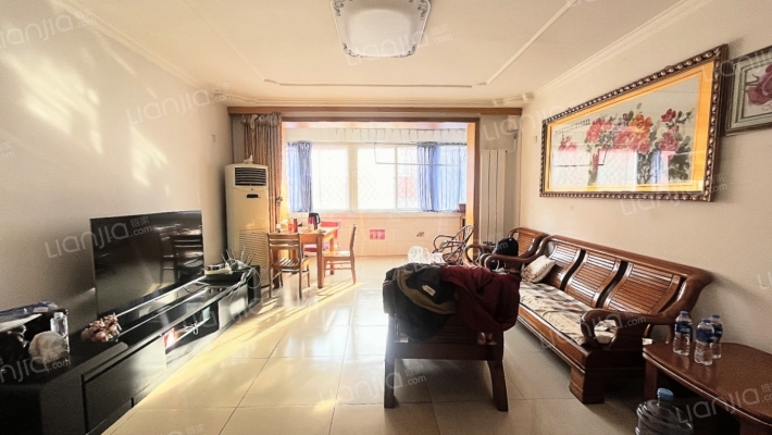 物探七号院 东安小区北区新楼 大两居-客厅