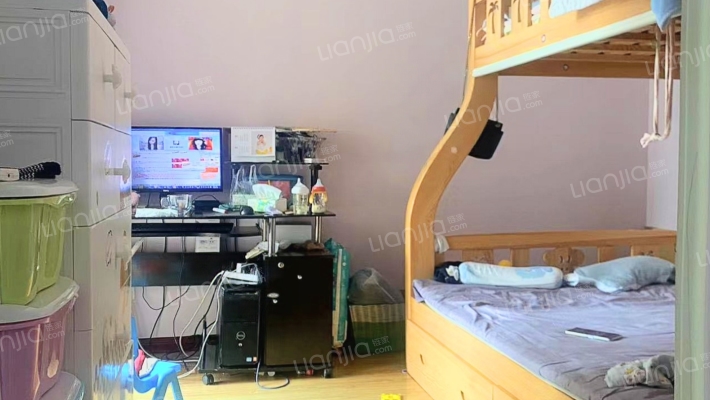 金竹南向两居室，精装修拎包入住-卧室B