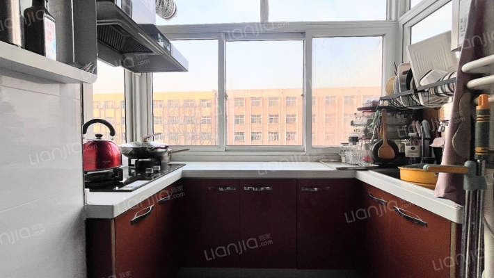 南北通透两居室 满五税费低 停车方便户型方正-厨房