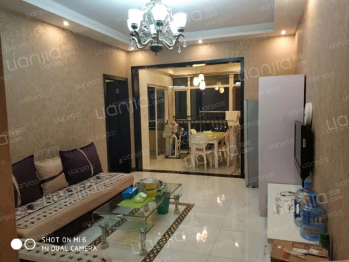 整租·长帆江岸公馆 1室2厅 西