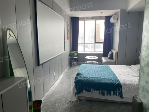 整租·万达39克拉 1室0厅 南/北