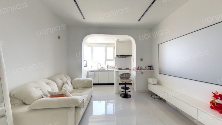 凯兴花园精装一居室，拎包住，自住标准-客厅