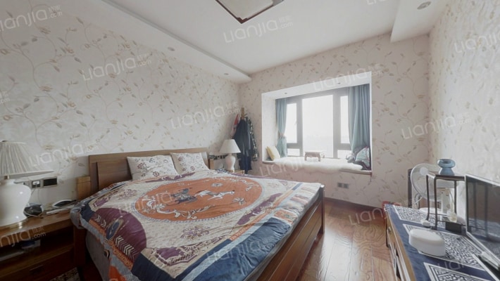 精致的中式风格，卧室带地暖，中高楼层，看江效果好-卧室B