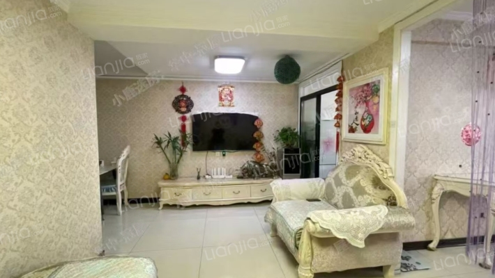 广场旁 电梯房 可贷款 配套齐 交通便利 满五税费低-客厅