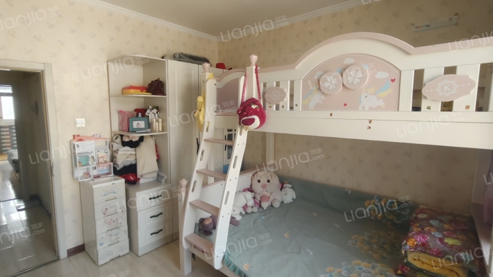 南北通透2居室，板楼中高层，集中供暖，二康南侧，-卧室B