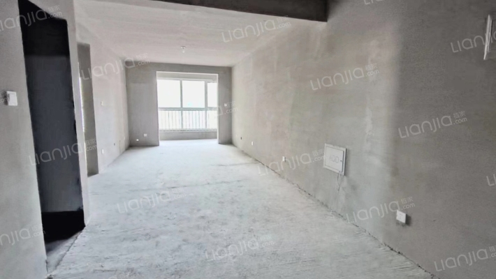 房子是毛坯房，采光视野不错，随意装修-客厅