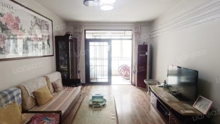 水岸花城，一线河景美宅，标准现房，即买即住-客厅