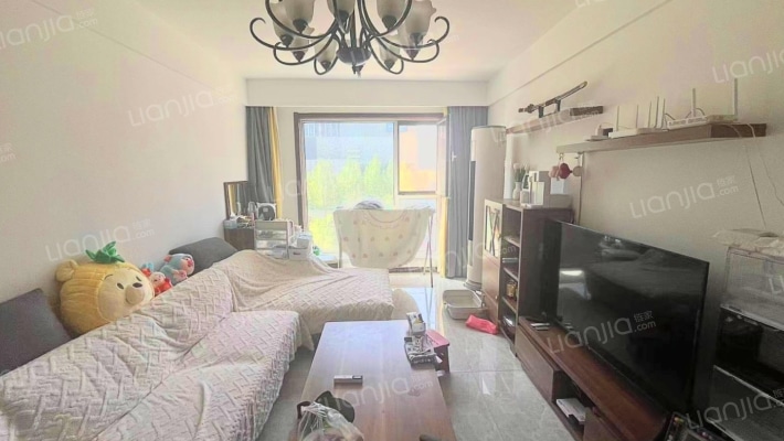 狮子城朝南精装两居，房本满二，全天采光-客厅