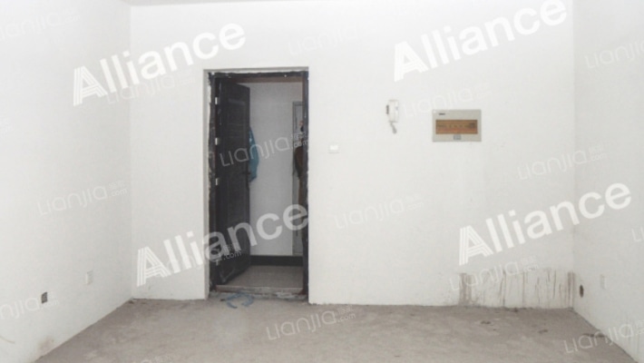 东兴北街军怡公馆，电梯房 正规一居室-客厅