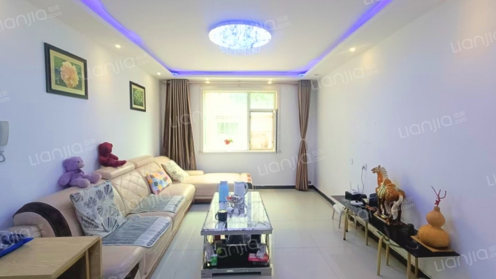 南北通透大三居室，一层适合做生意-客厅