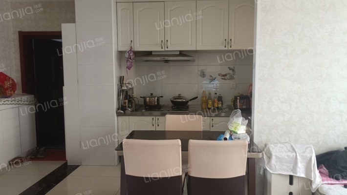 水岸花城，一线河景美宅诗意，标准现房，即买即住-厨房