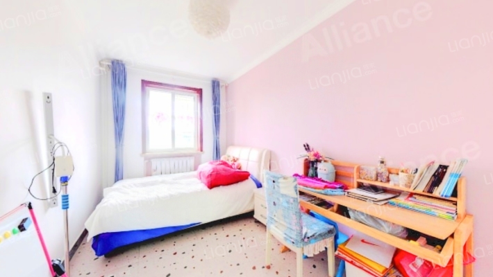 板楼社区单位住房 集中供暖 通透两居 户型方正-卧室B