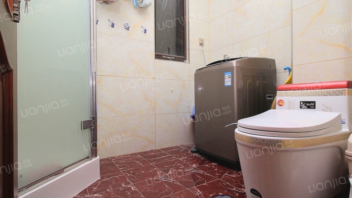 鸿坤理想湾洋房跃层 南北通透四居室 看房方便 精装修-卫生间A