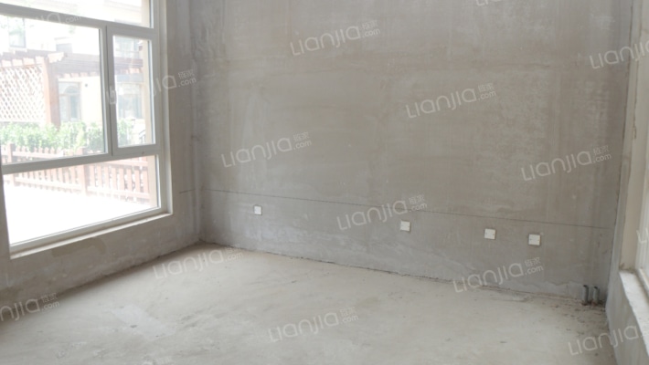 京都颐和城  边户 233平联排别墅 带大院子急售-客厅