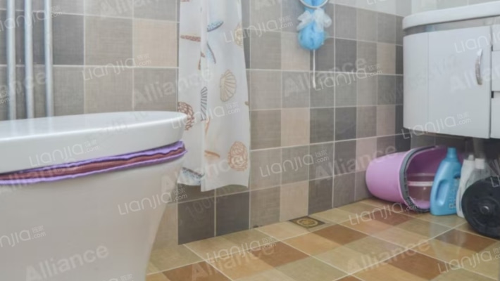 单位房，公摊无。精装修两居，房本满五税费低。-卫生间