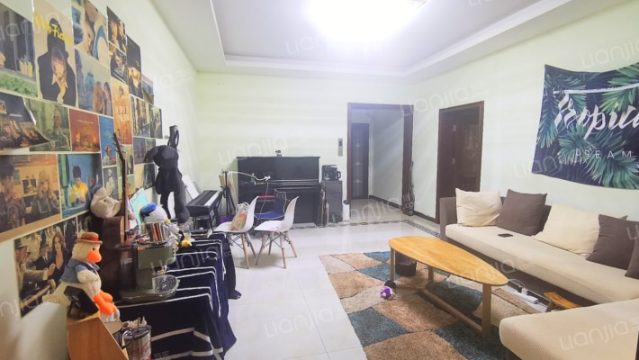 房主急售 中式精装修 洋房下跃 小院儿 阳光房 美哉-客厅A