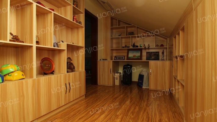 鸿坤理想湾洋房跃层 南北通透四居室 看房方便 精装修-卧室D