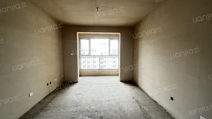 金域中央 顶层跃层 大四居 集中供暖-客厅